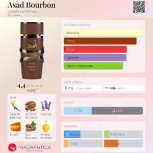 Asad Bourbon Lattafa Perfumes